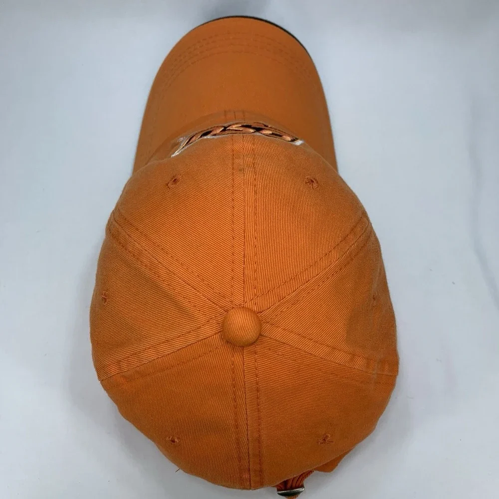 Oklahoma State OSU Cowboys Hat Orange Signatures Adjustable Strap Baseball Cap